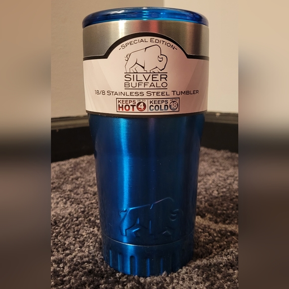 Silver Buffalo Stainless Steal Tumbler - Picture 1 of 3